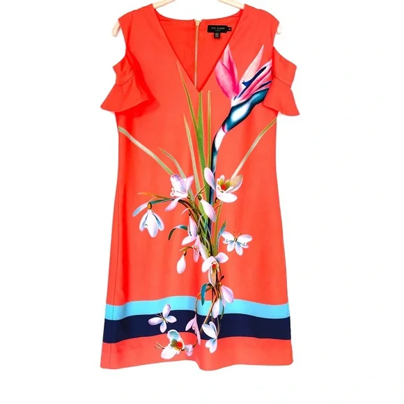 Ted Baker London Dresses Ted Baker London Leea Cold Shoulder
